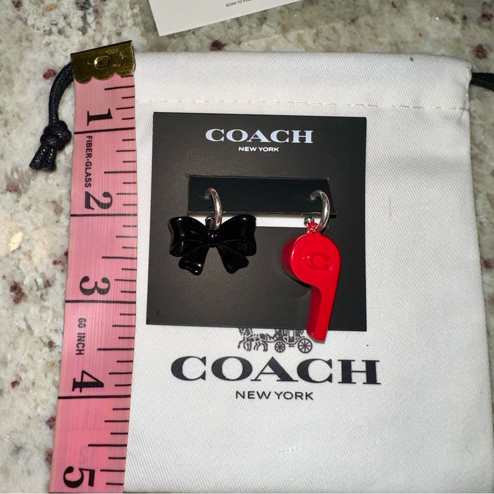 COACH Hypoallergenic Earrings - Picture 8 of 8